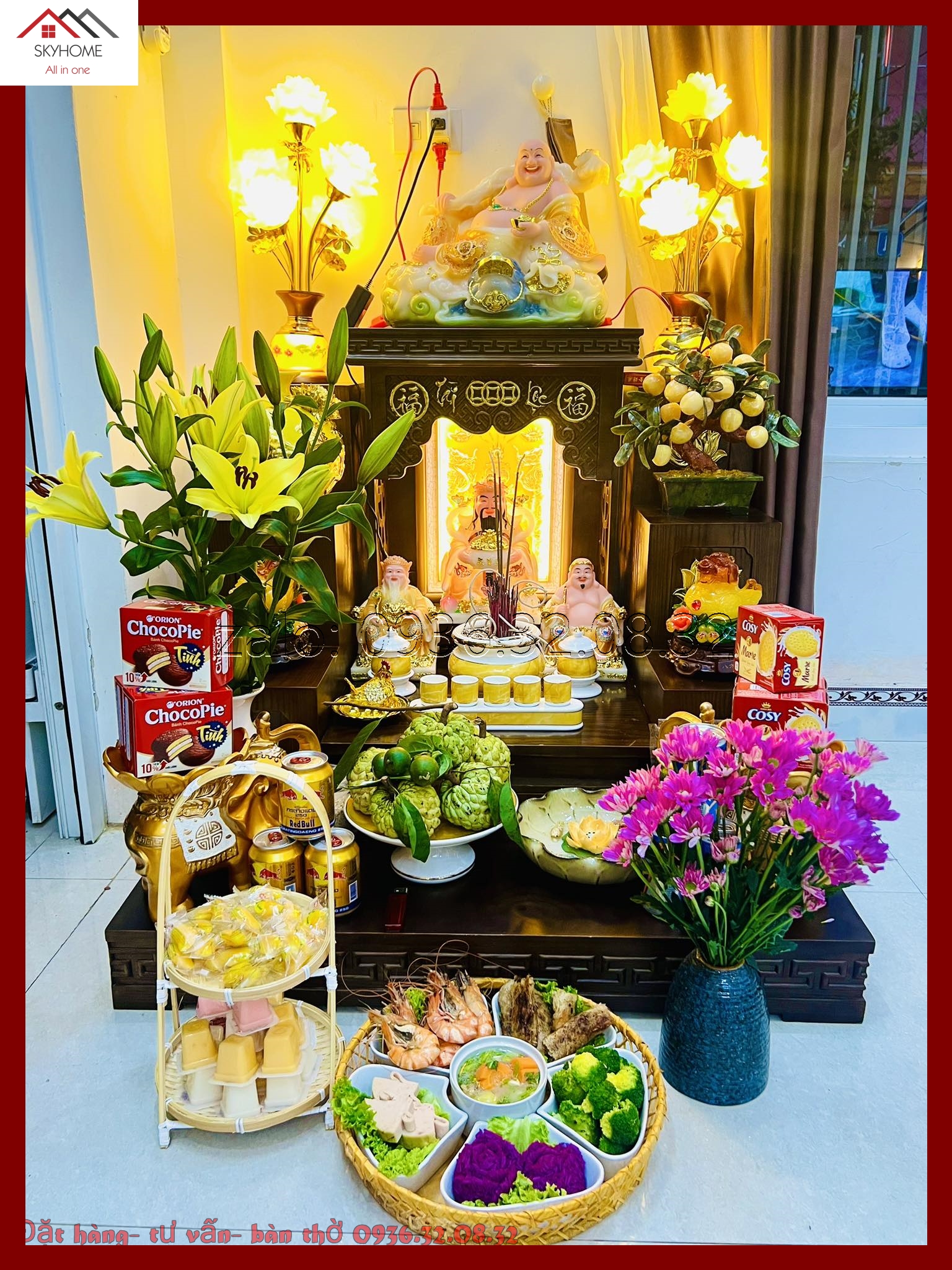 Hướng đặt bàn thờ Thần Tài cho nữ sinh năm 1995